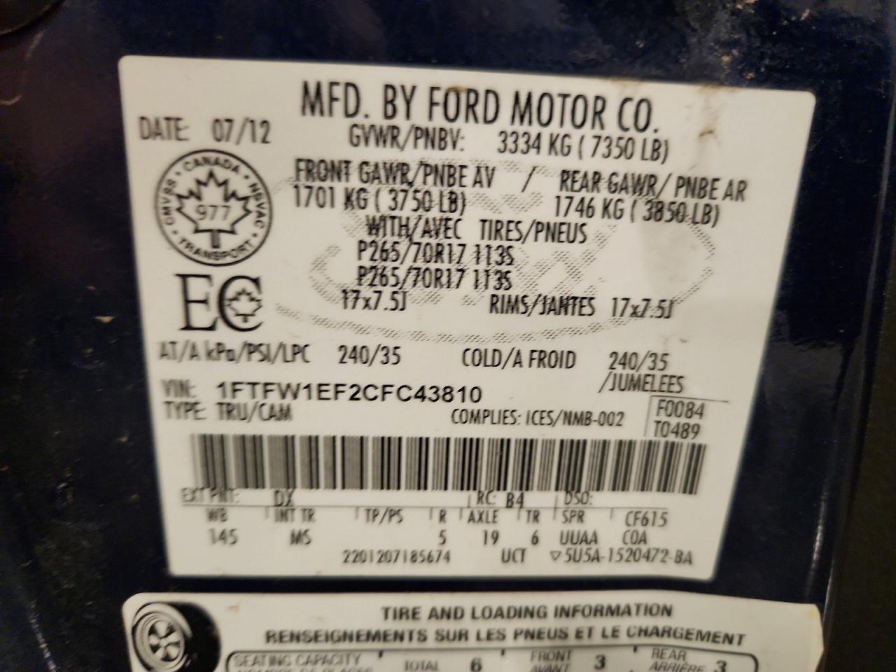 Ford F-150 Supercrew