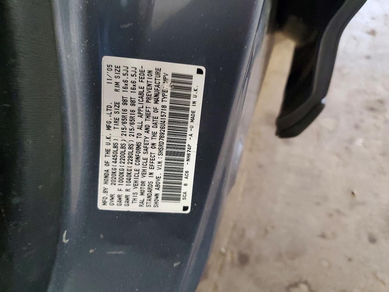 Honda Crv Se