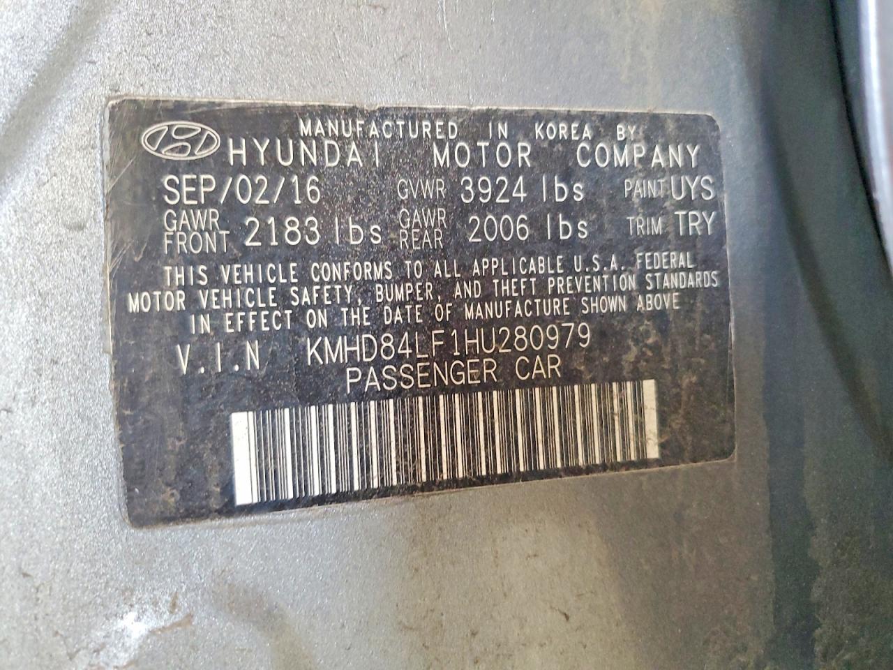 Hyundai ELANTRA Limited