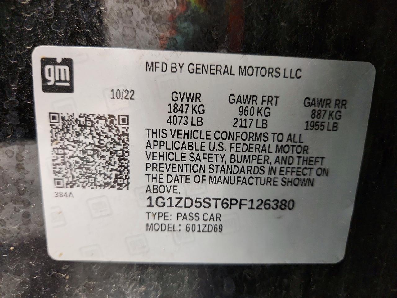 Chevrolet Malibu 1lt