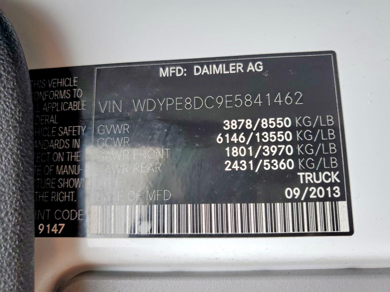 Freightliner Sprinter 2500