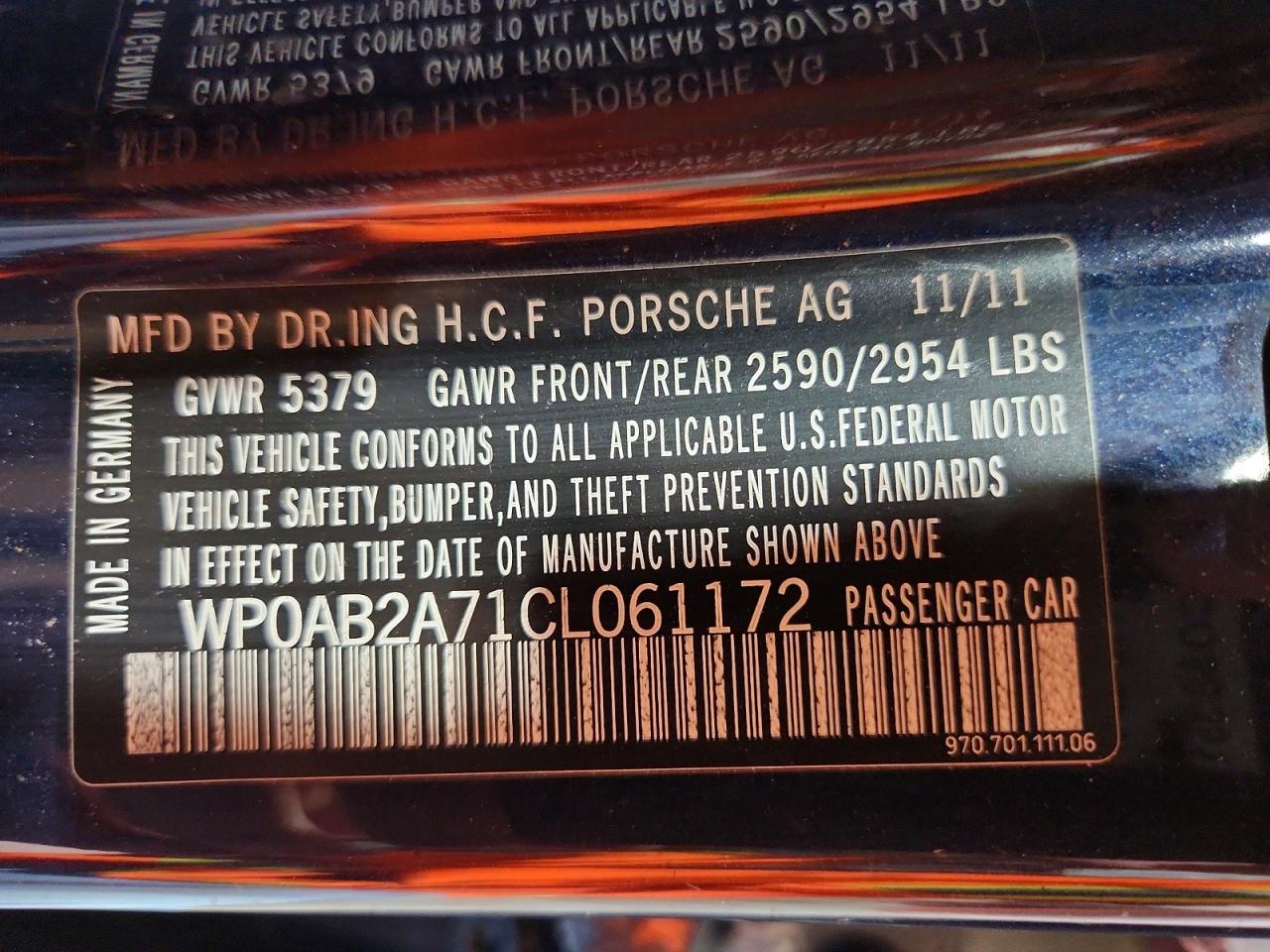 Porsche Panamera S