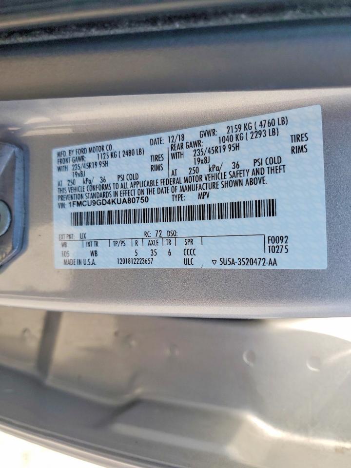 Ford Escape Se