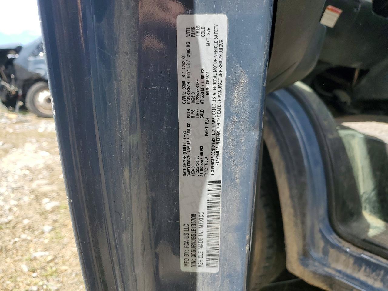 Ram Promaster 3500 High