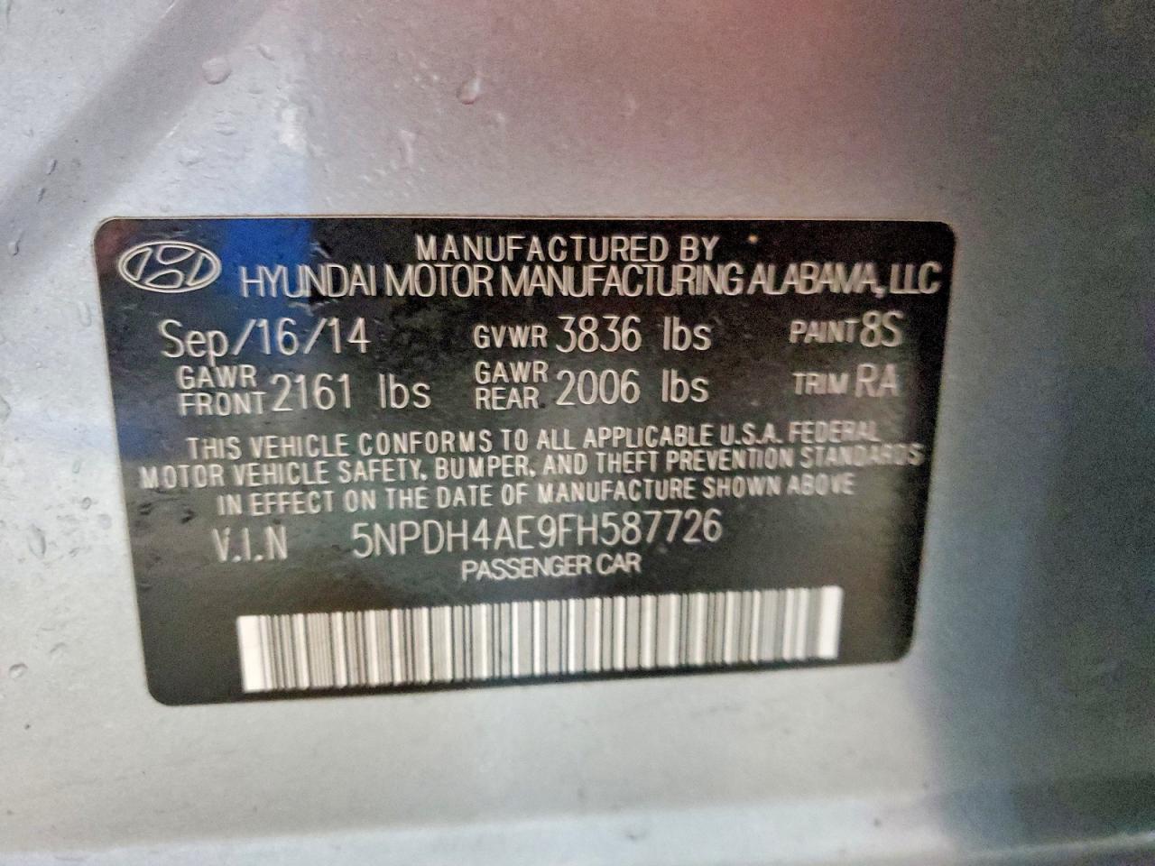 Hyundai ELANTRA Se