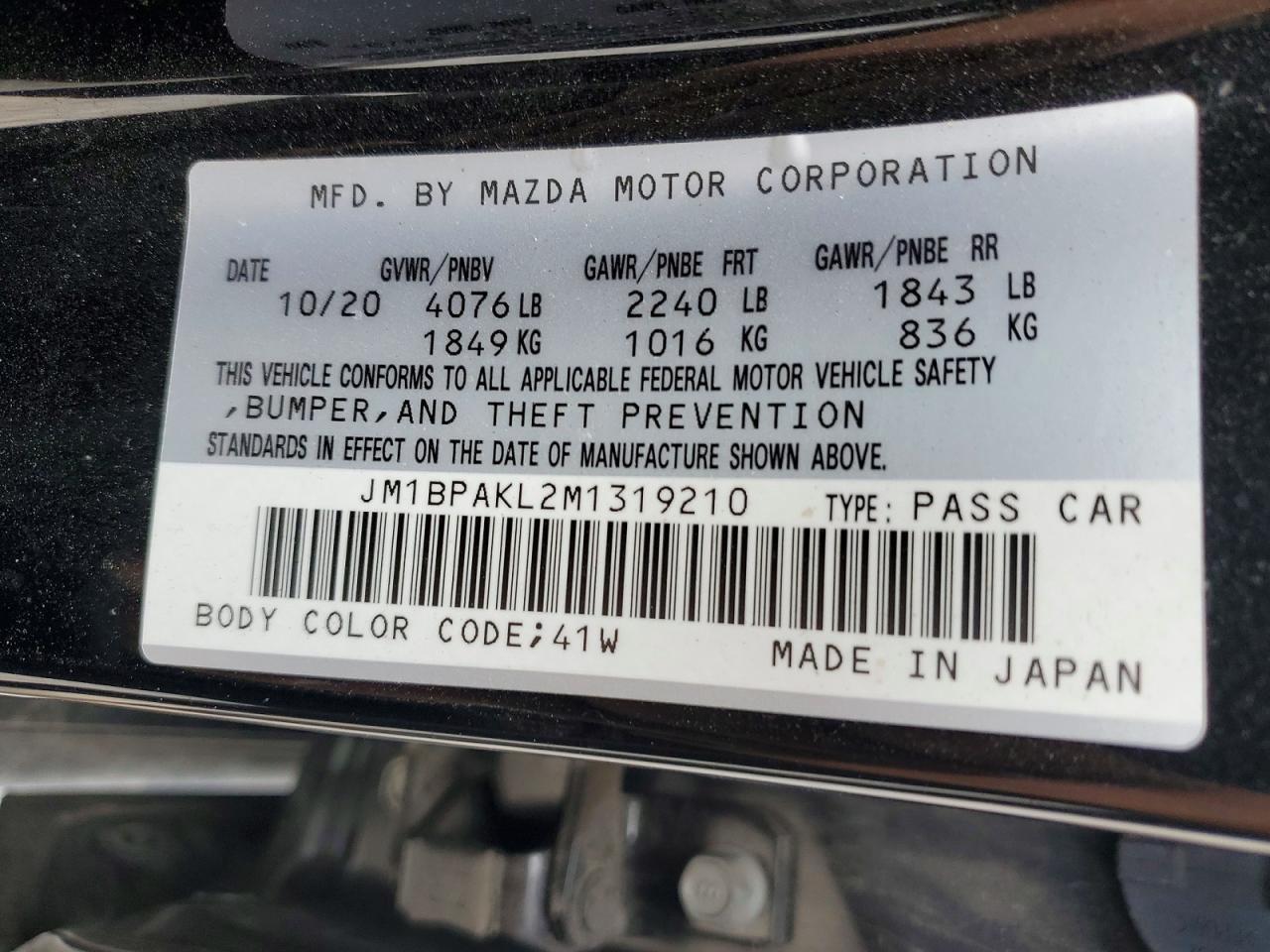 Mazda 3 Select