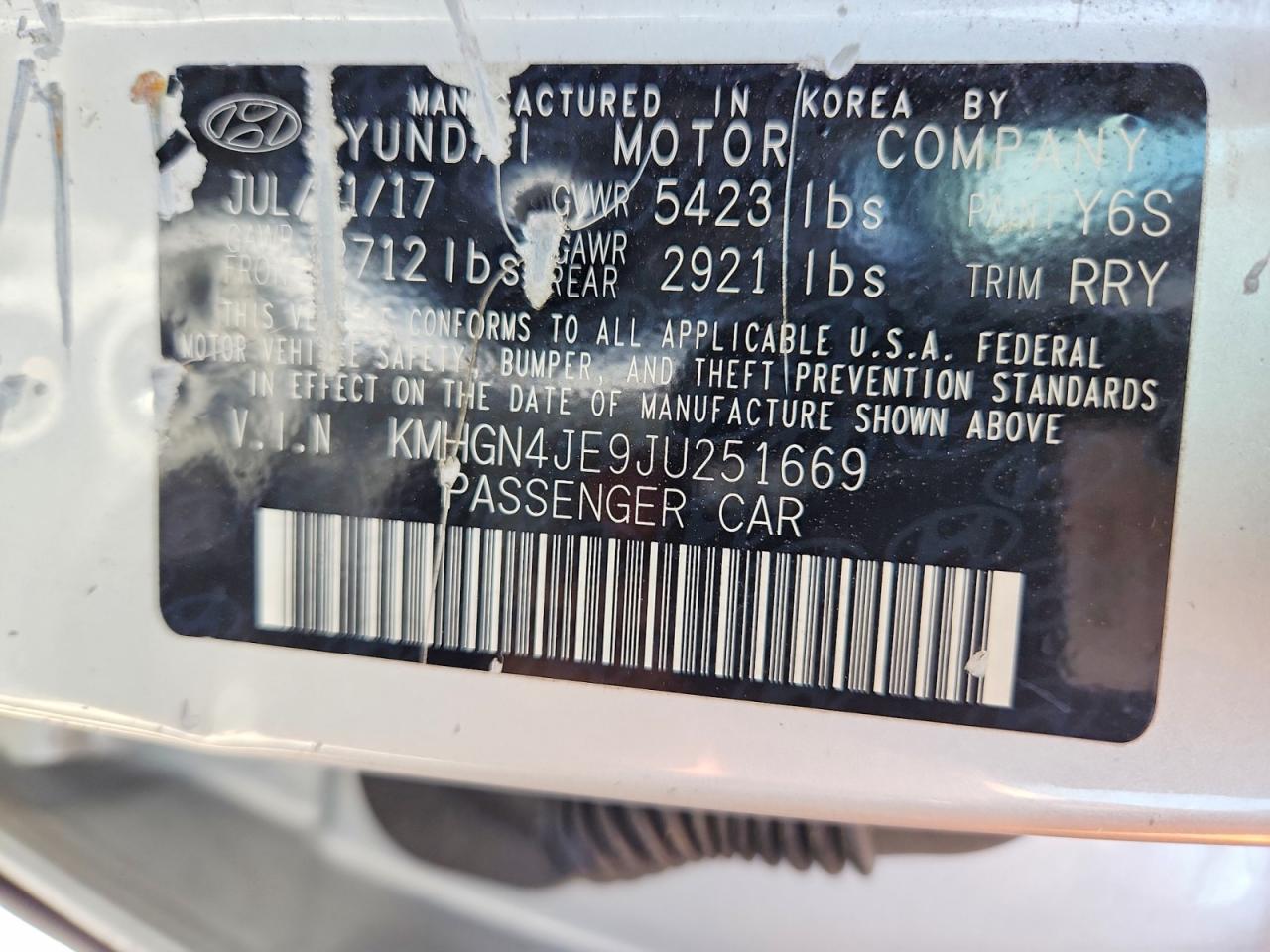 Genesis G80 3.8