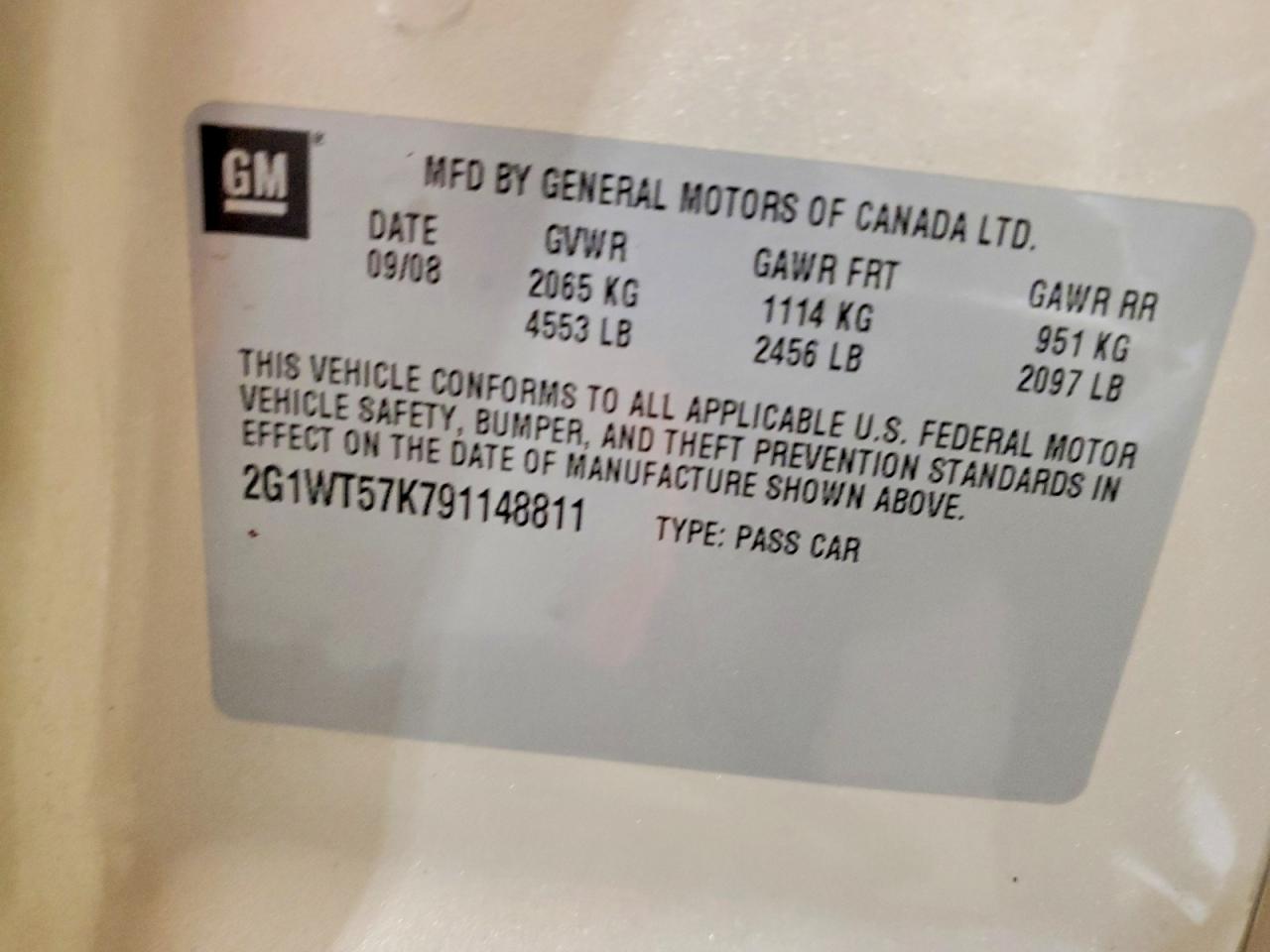 Chevrolet Impala 1lt
