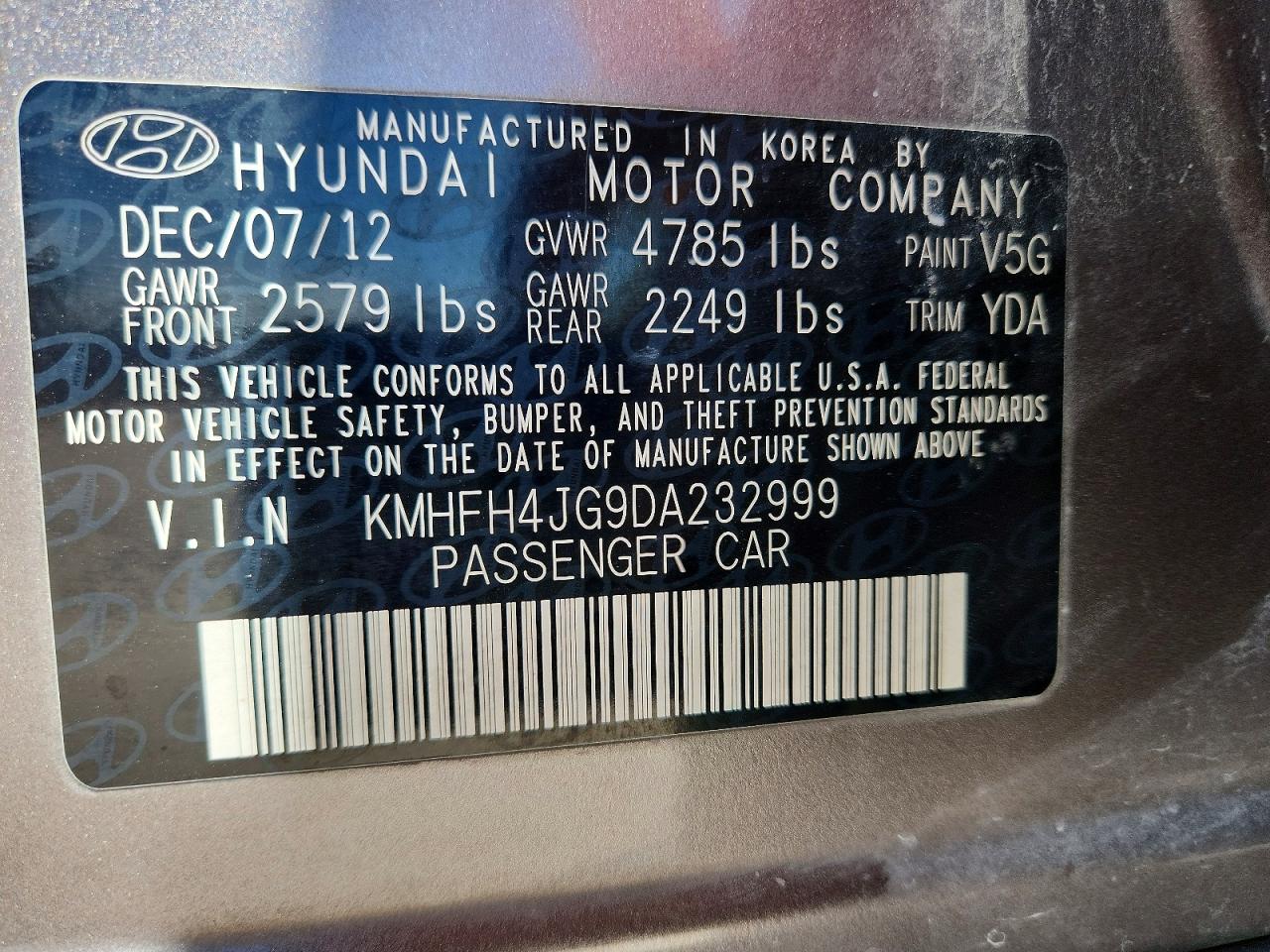 Hyundai Azera Base
