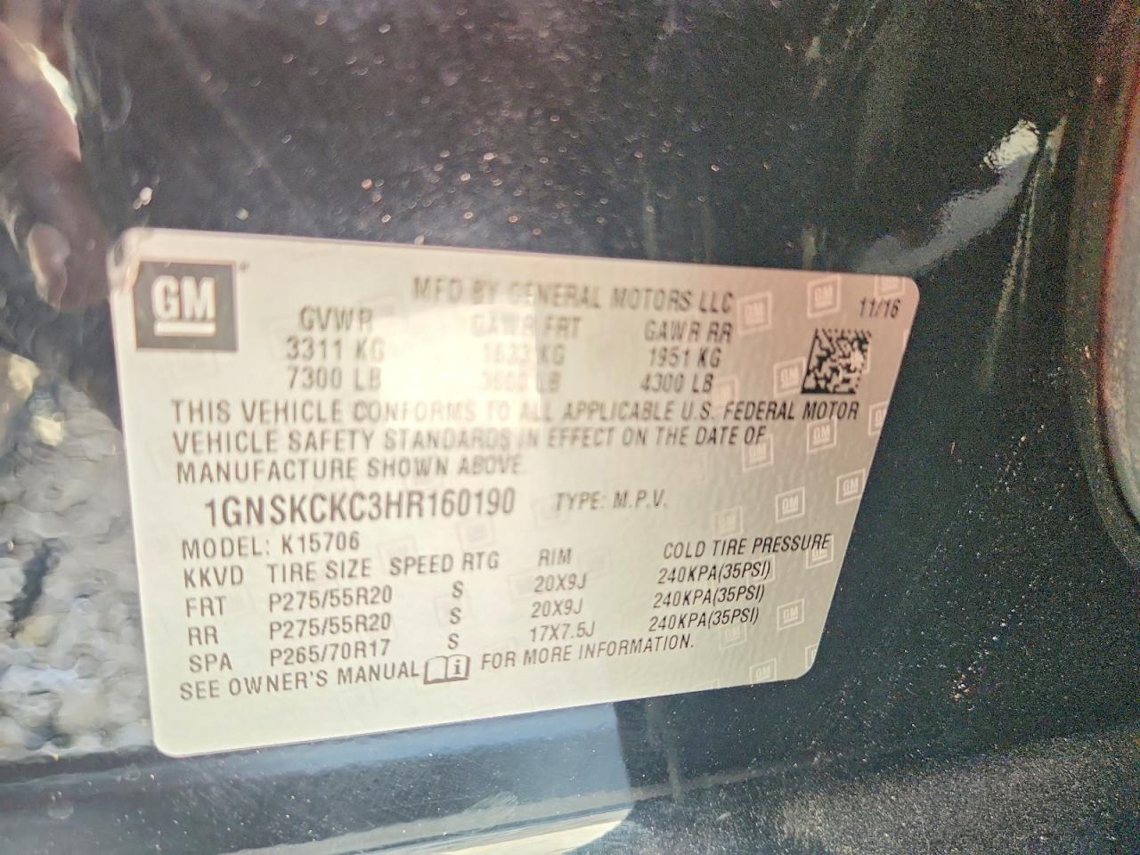 Chevrolet Tahoe K1500 Premier