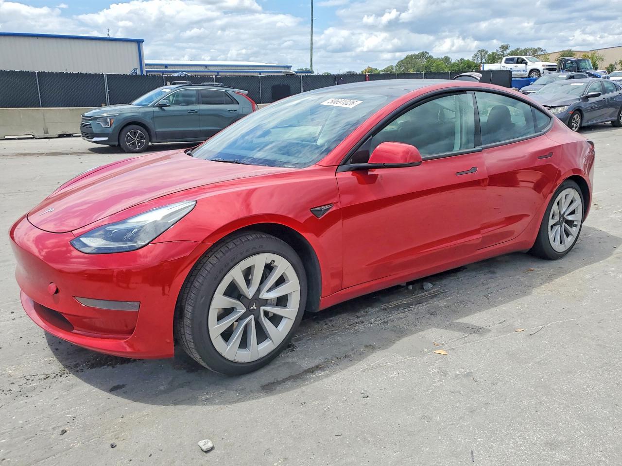 Salvage Tesla Model 3 Image