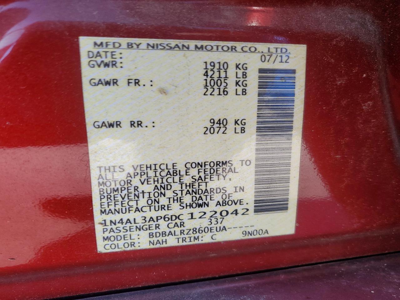 Nissan Altima 2.5
