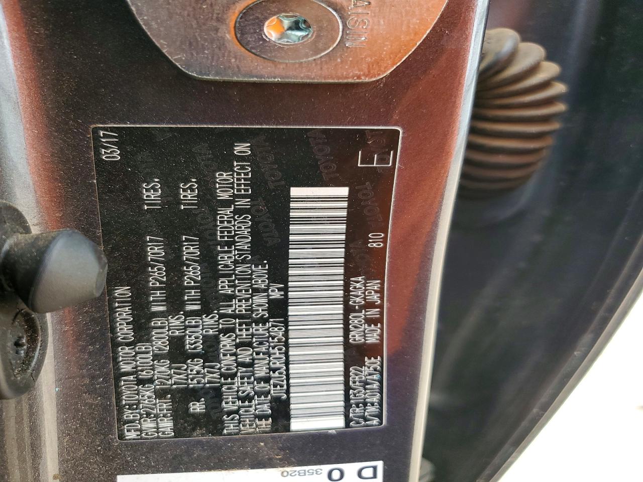 Toyota 4Runner Sr5