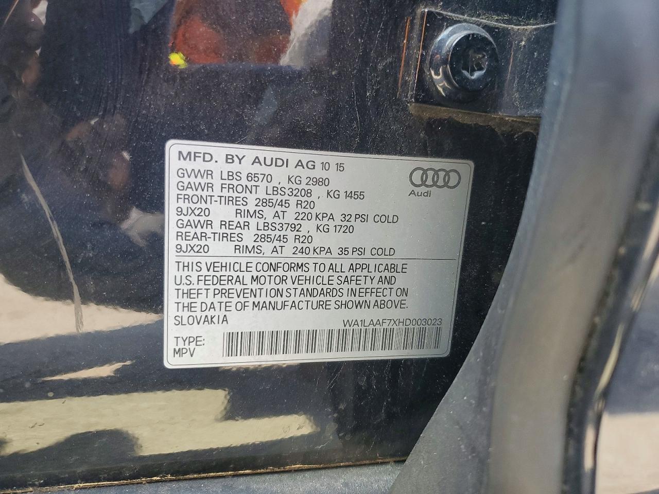 Audi Q7 Premium Plus
