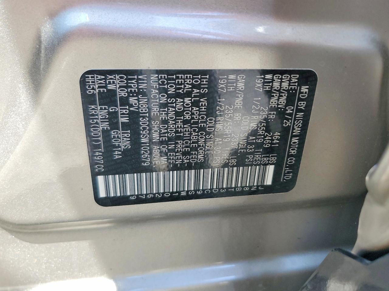 Nissan Rogue Platinum