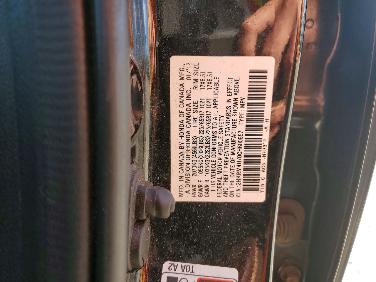 Honda Crv Exl