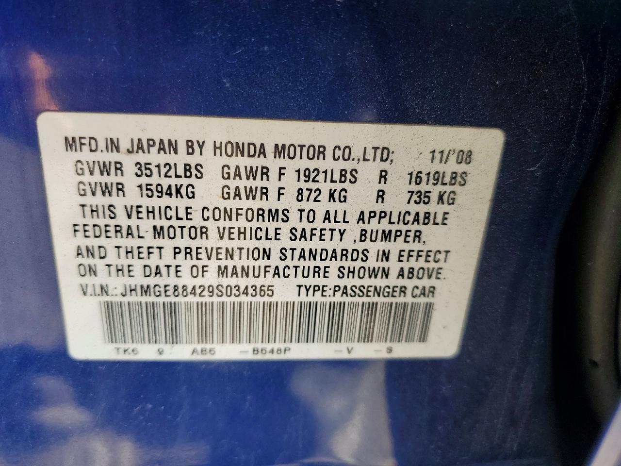 Honda Fit Sport