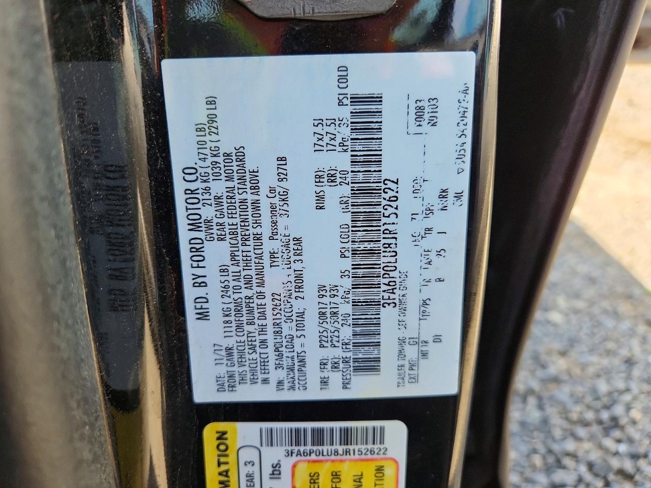 Ford Fusion Se Hybrid