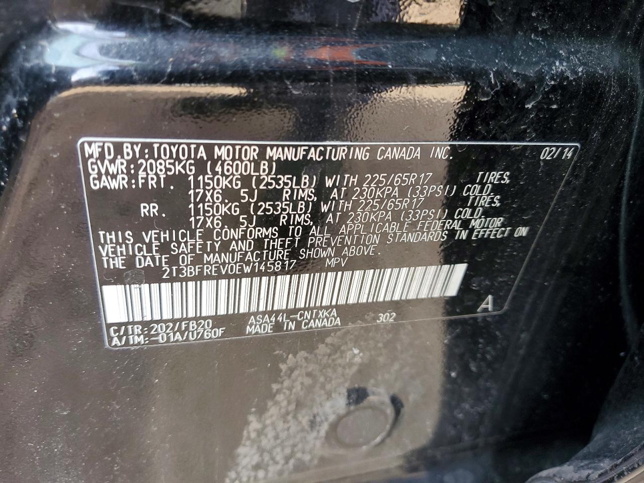 Toyota RAV4 Le