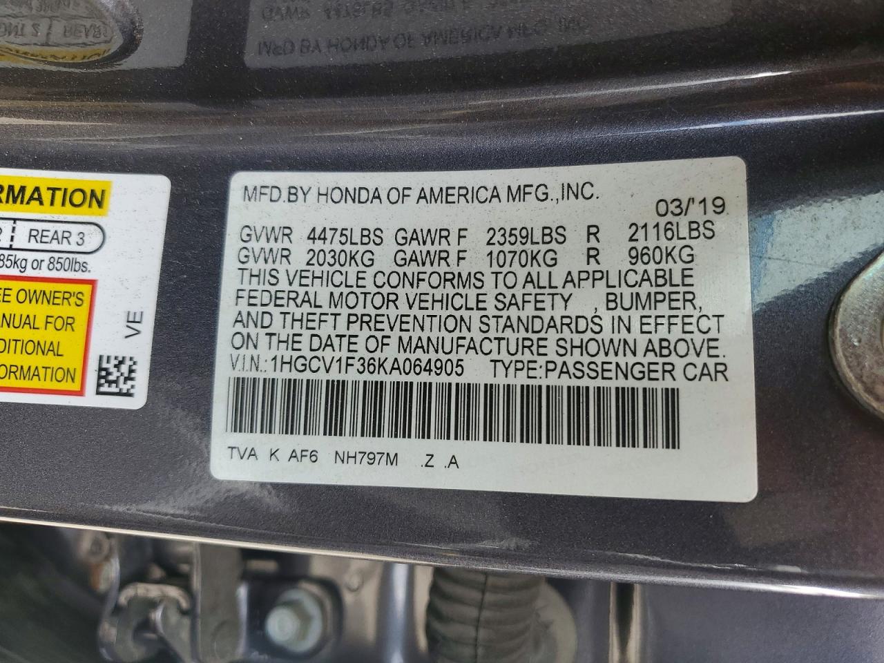 Honda Accord Sport