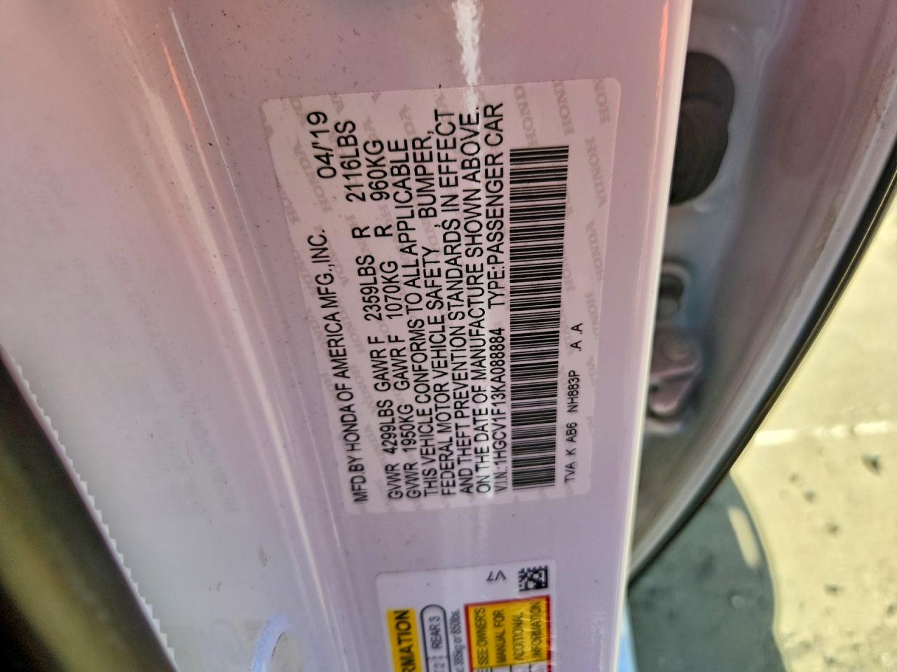 Honda Accord Lx