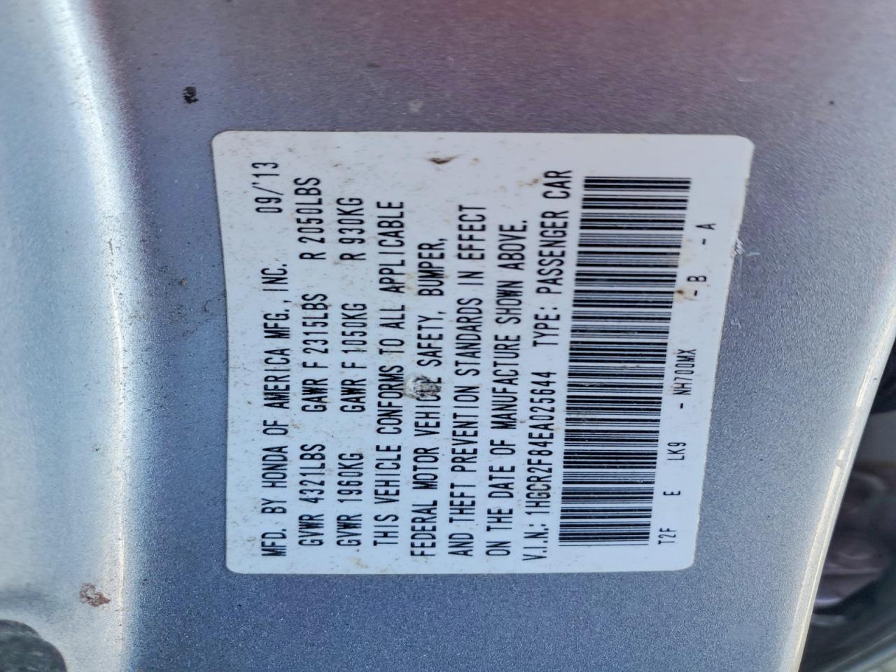 Honda Accord Exl