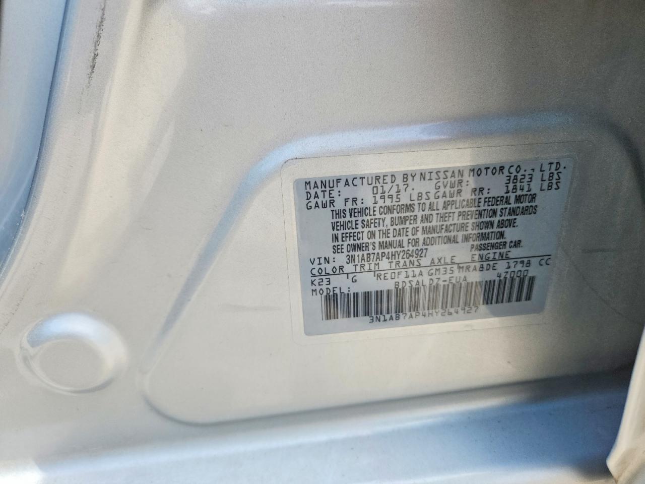 Nissan Sentra Sv