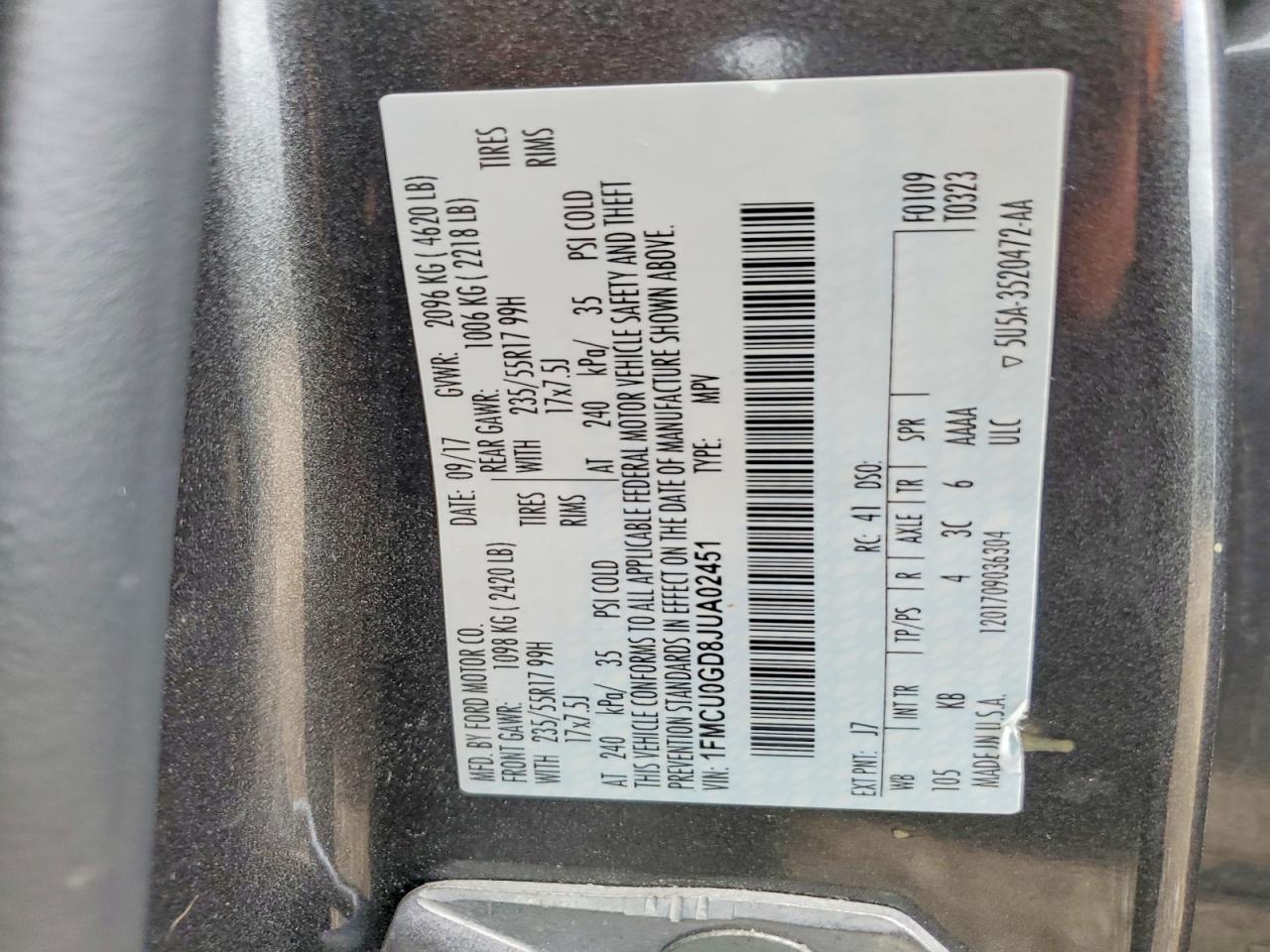 Ford Escape Se