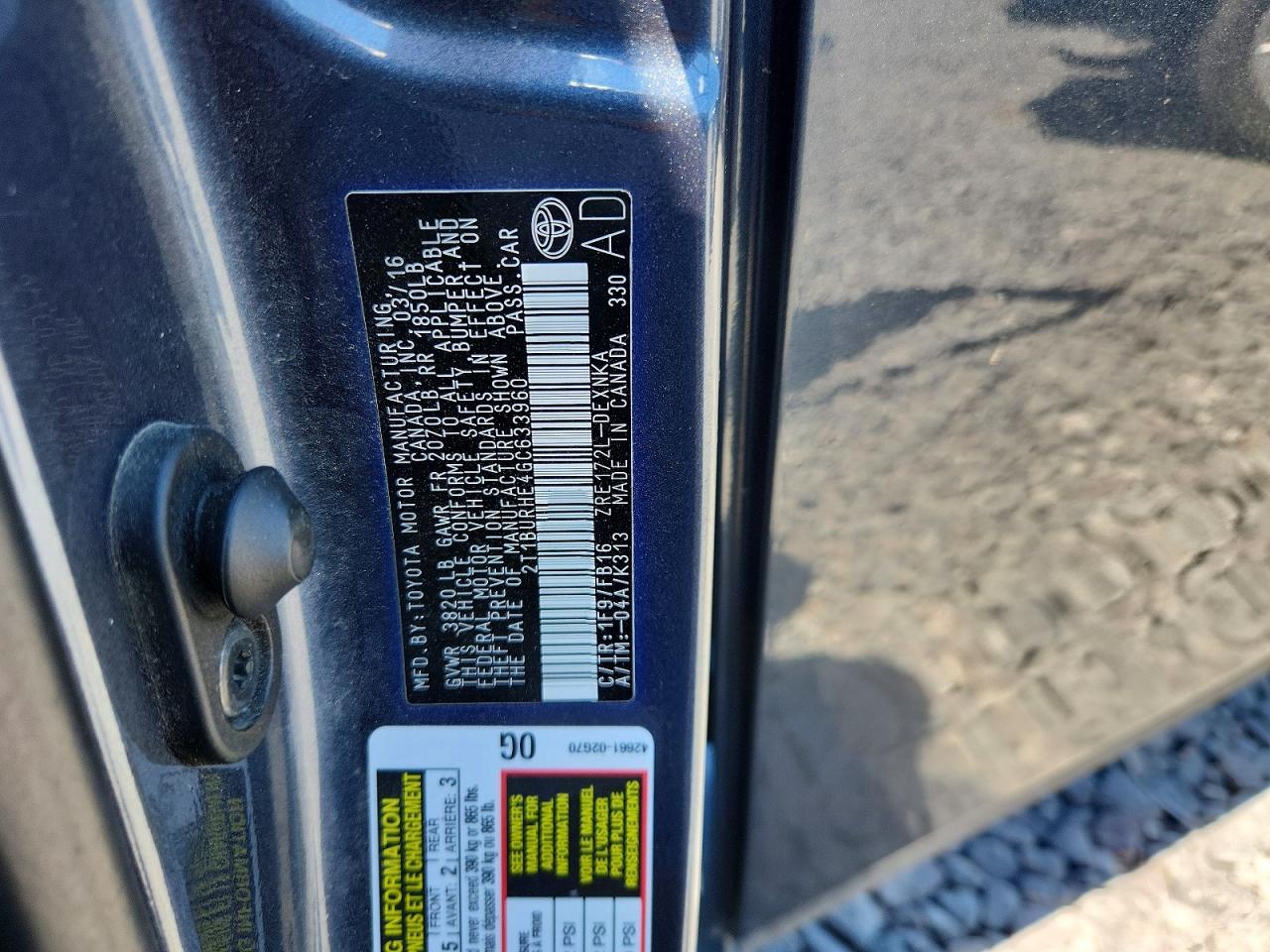 Toyota Corolla Le