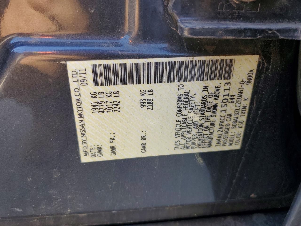 Nissan Altima 2.5
