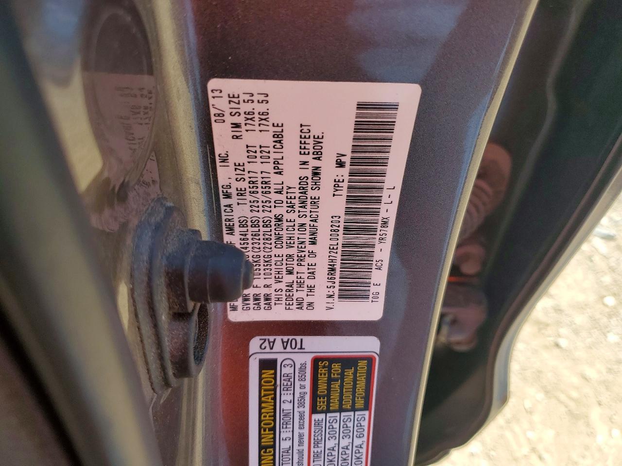 Honda Crv Exl