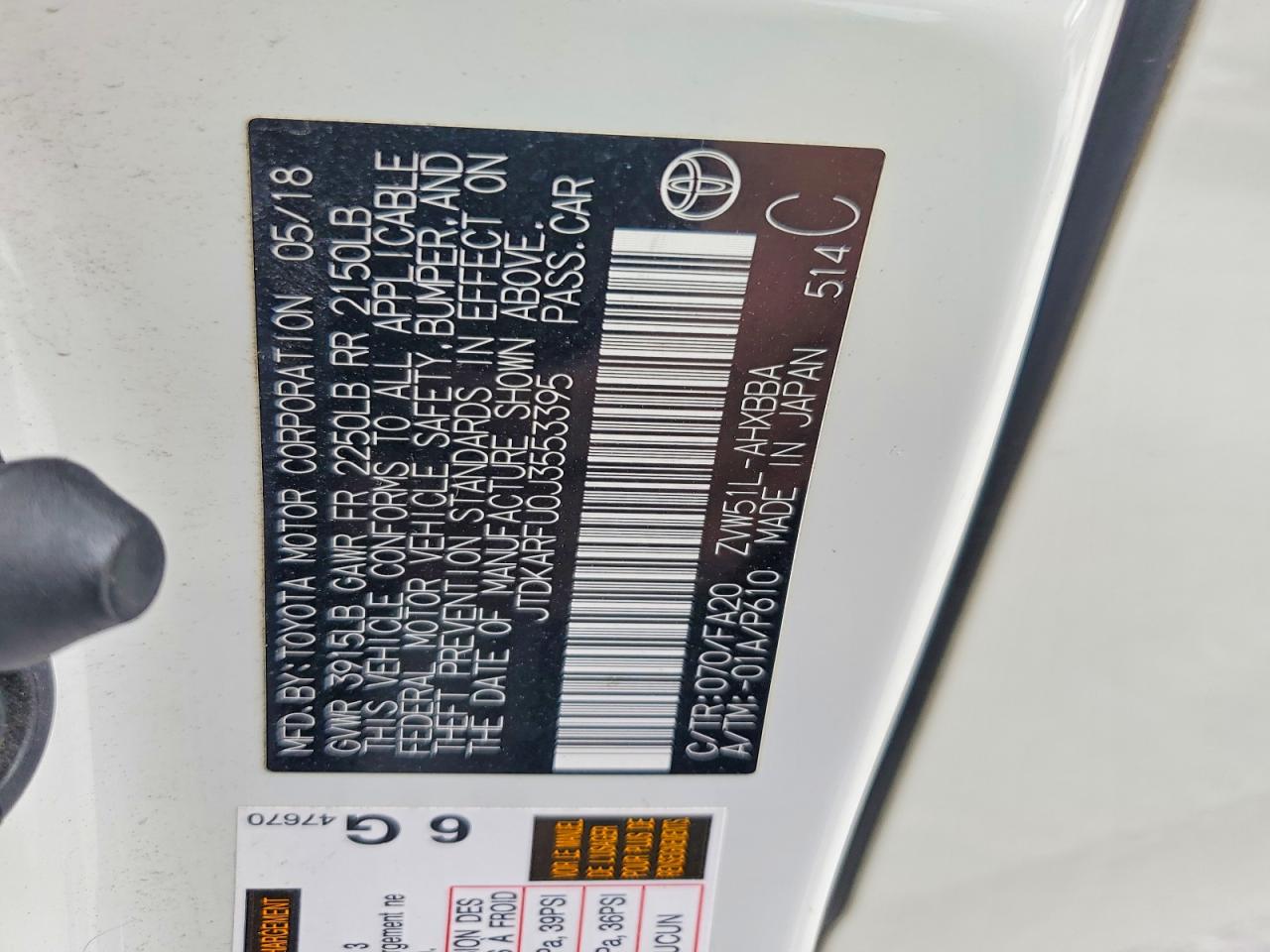 Toyota Prius Two Eco