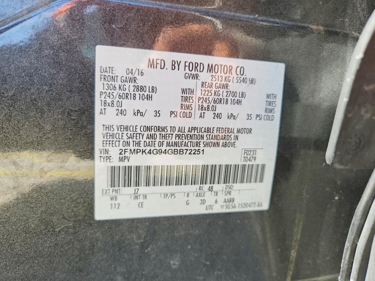 Ford Edge Se