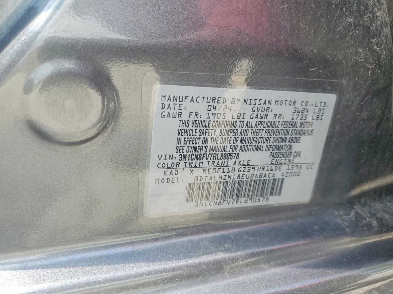 Nissan Versa Sr