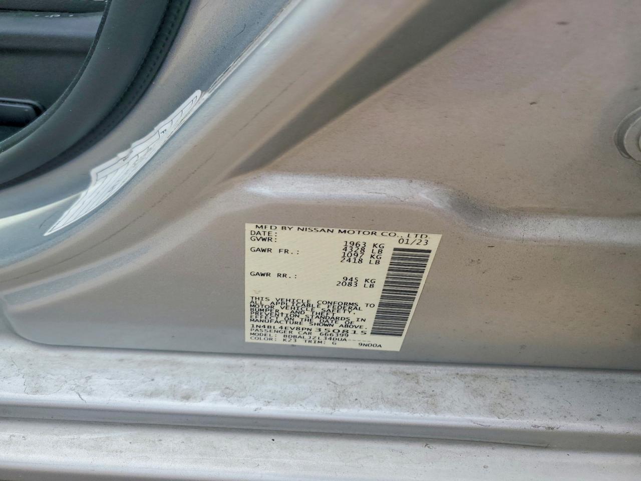 Nissan Altima 2.5 Sl