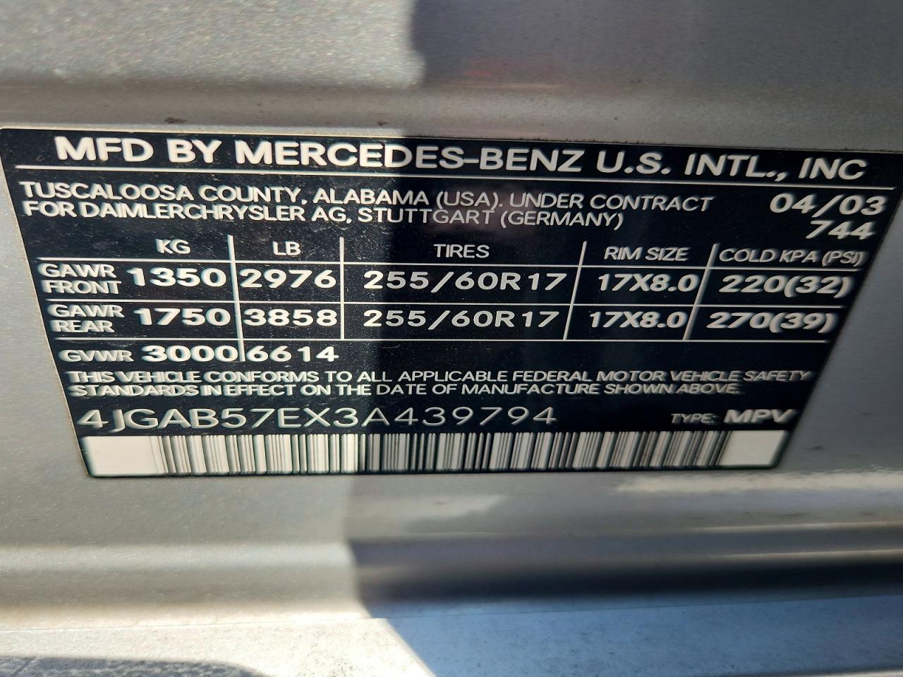 Mercedes-Benz M-Class 350