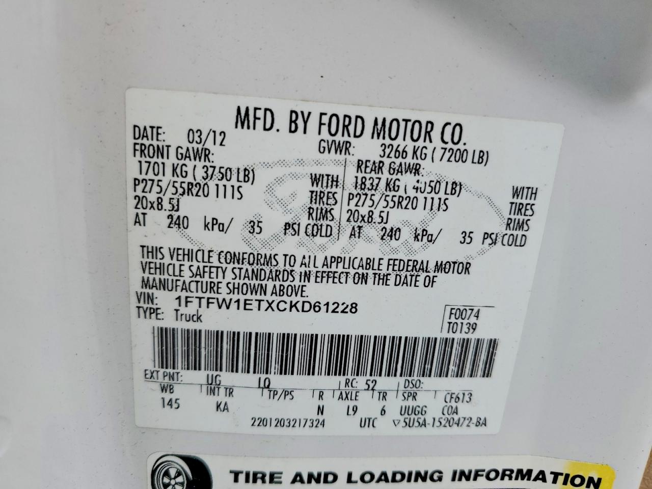 Ford F-150 Supercrew