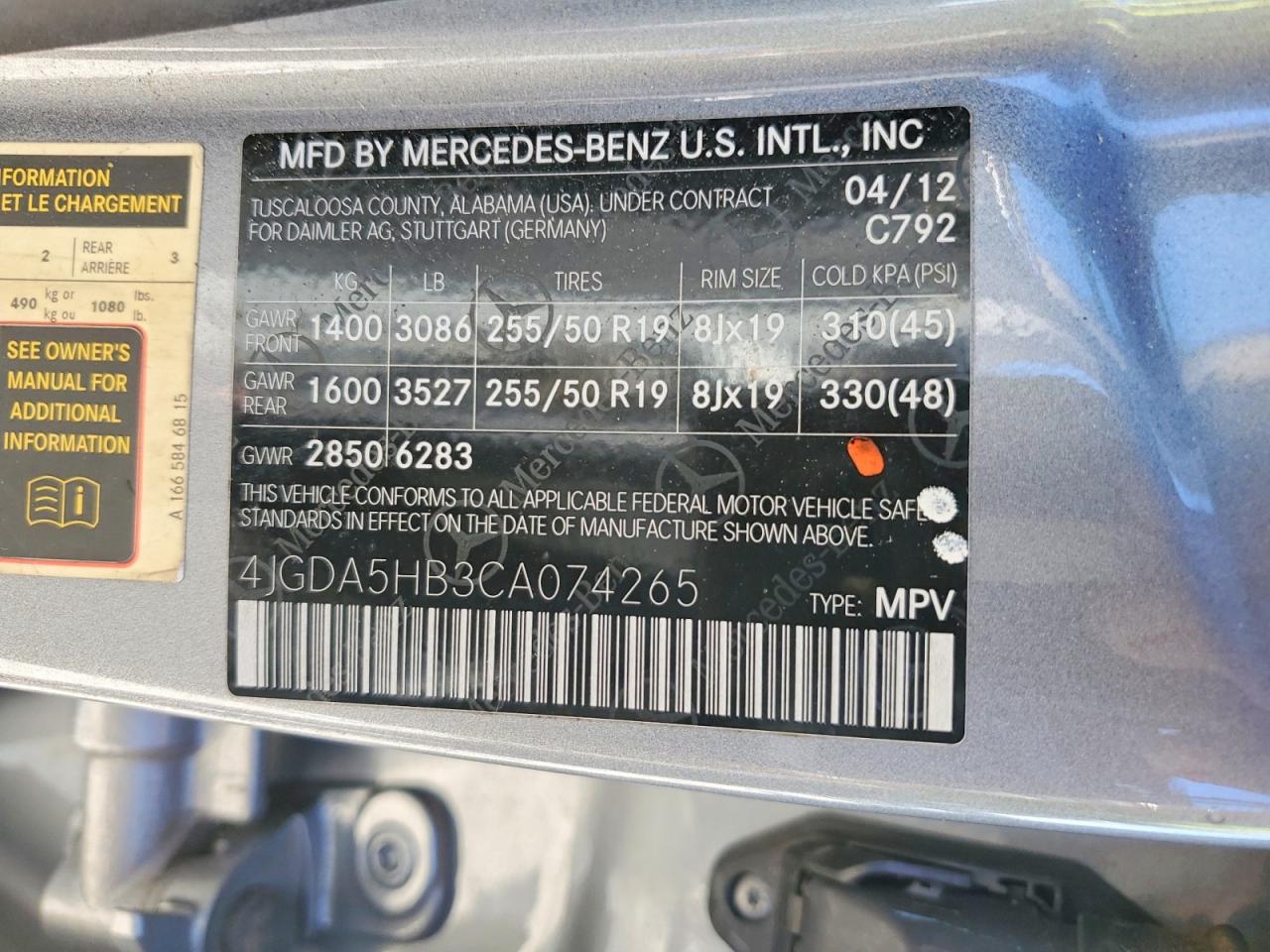 Mercedes-Benz M-Class 350 4matic