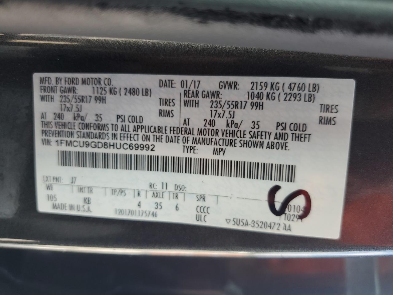 Ford Escape Se