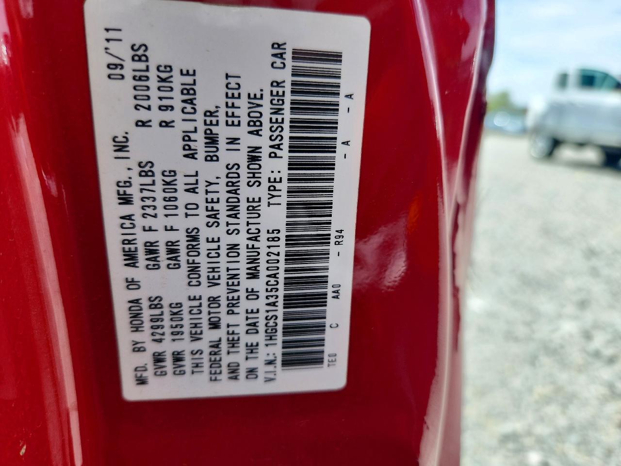 Honda Accord Lx