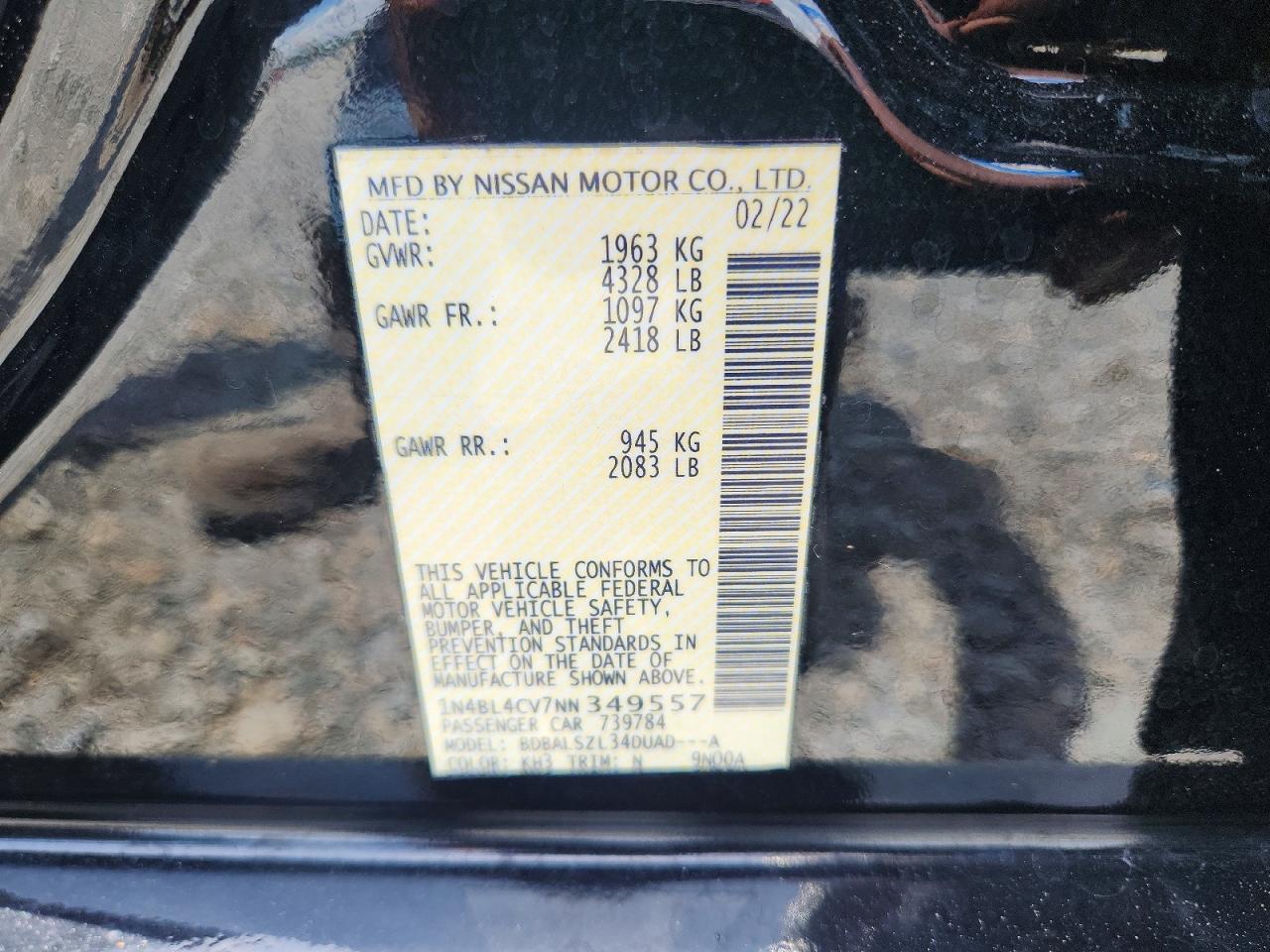 Nissan Altima Sr