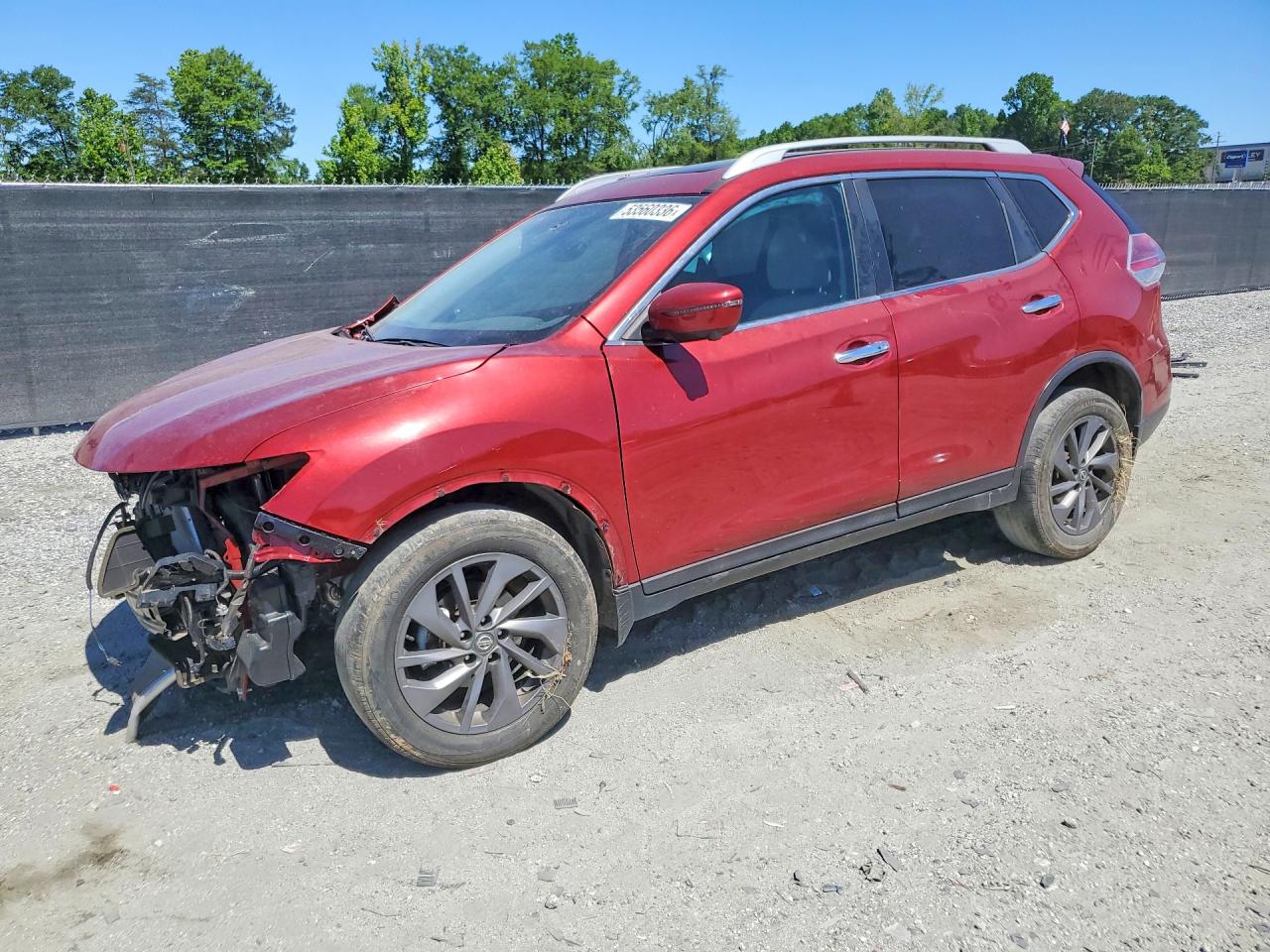 Salvage Nissan Rogue Image
