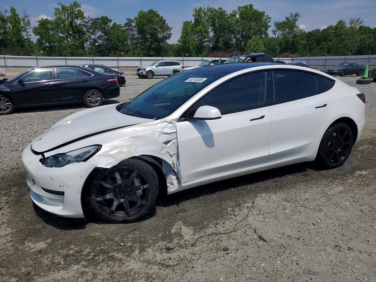 Salvage Tesla Model 3 Image