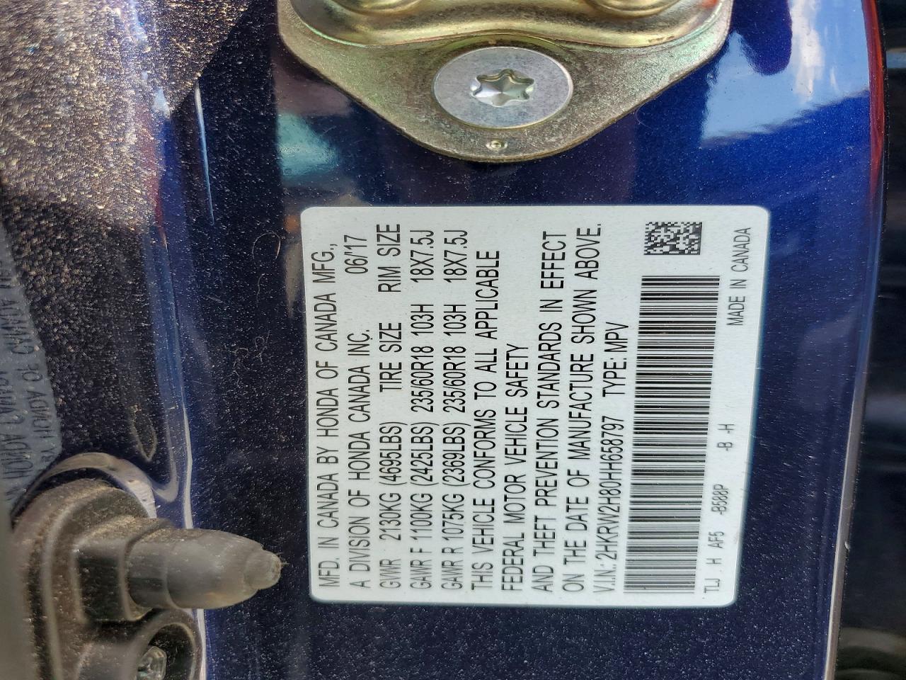 Honda Crv Exl