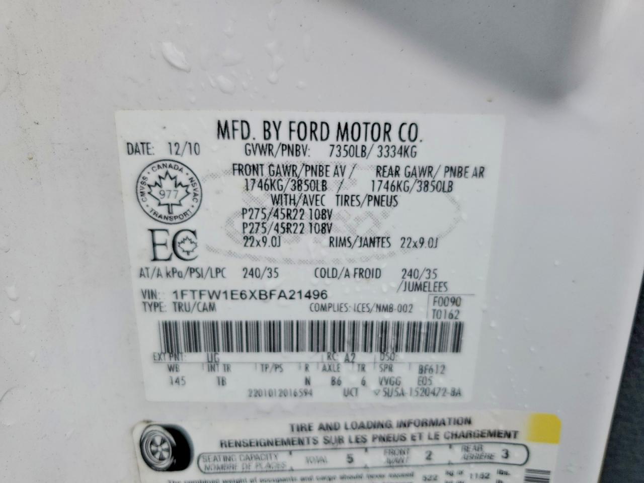 Ford F-150 Supercrew