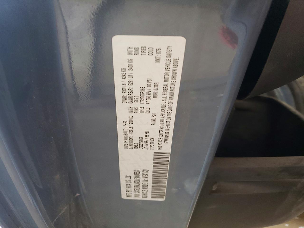 Ram Promaster 3500 High