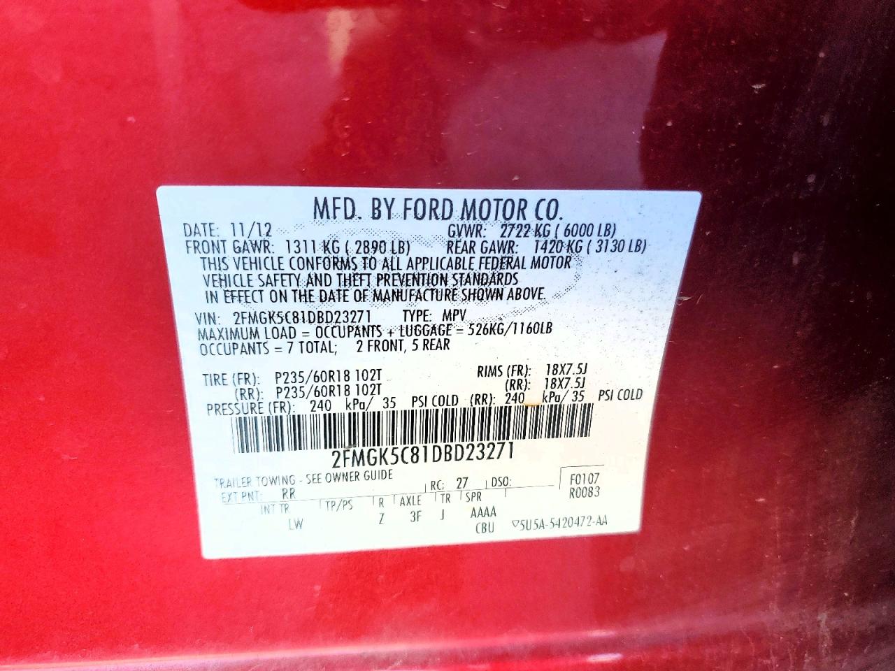 Ford Flex Sel
