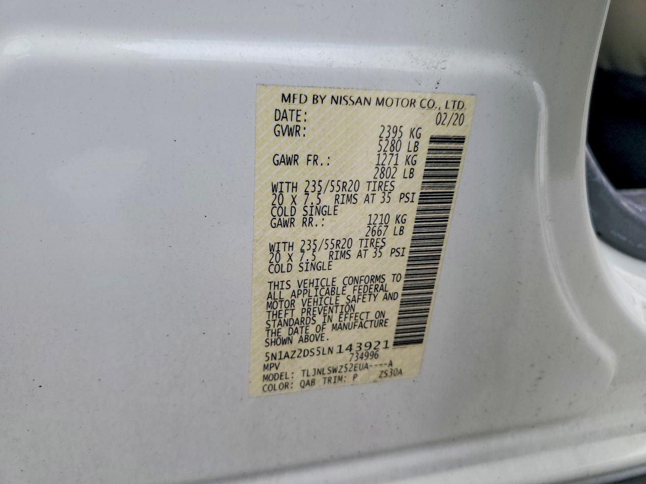 Nissan Murano Platinum