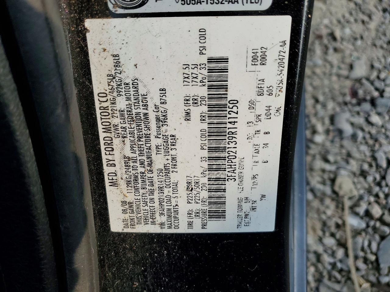 Ford Fusion Sel