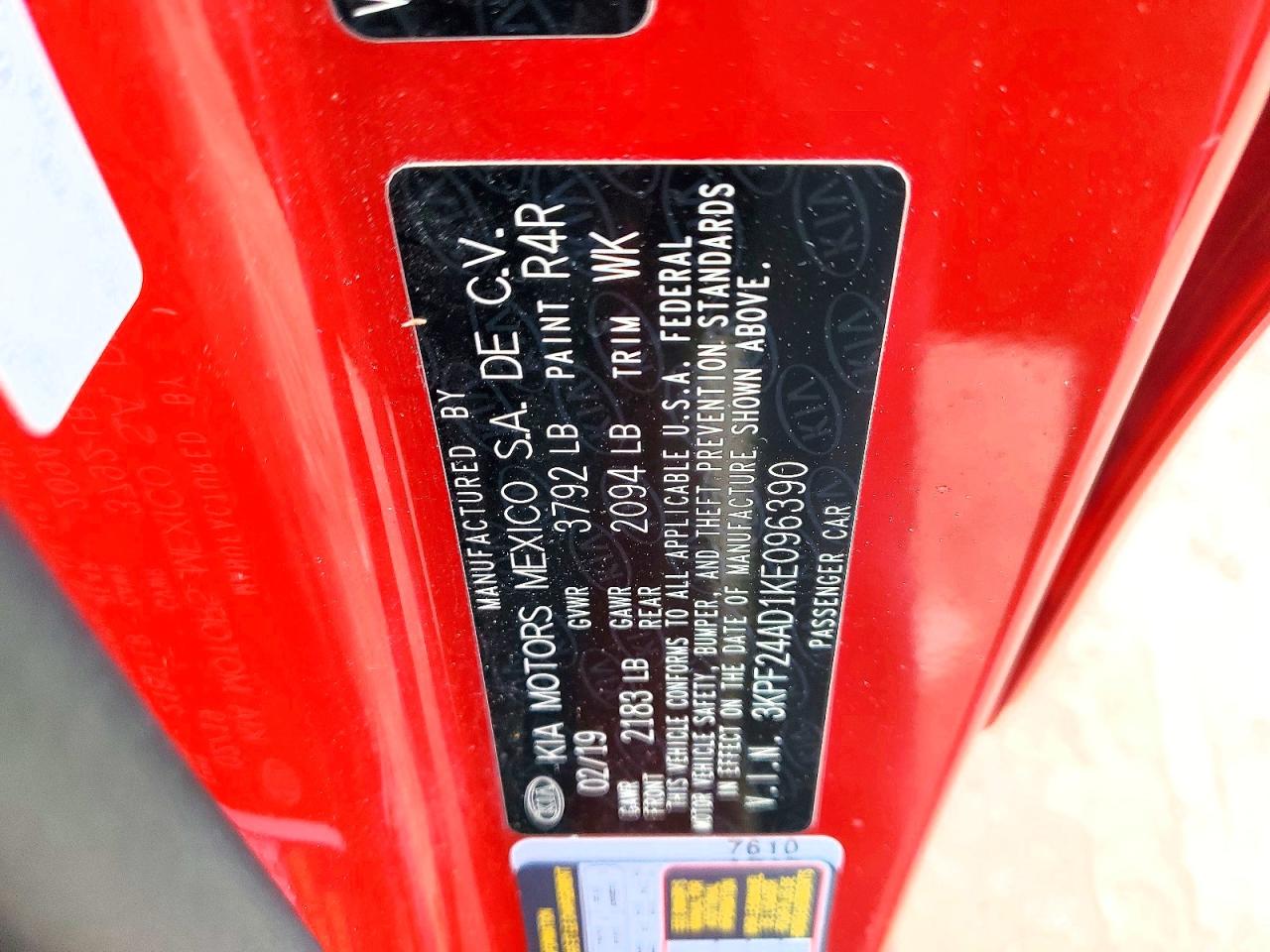 Kia Forte Lxs